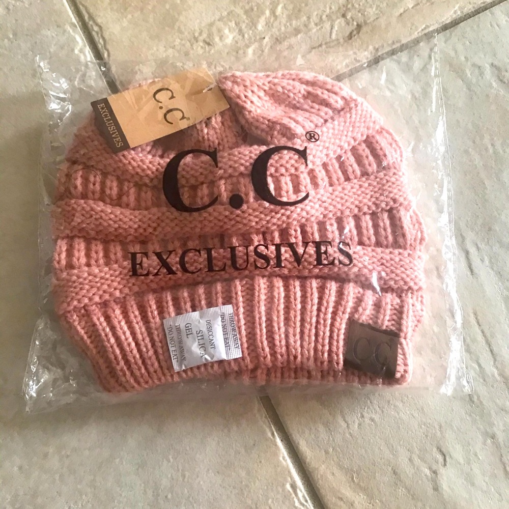 CC Mauve or Pink Beanie
